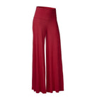 Womens Plus Size High Waist Suit Pants for Women Maxi Long Pants Solid Color Office Lady Loose Stretch Pleated Casual Trousers