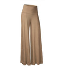 Womens Plus Size High Waist Suit Pants for Women Maxi Long Pants Solid Color Office Lady Loose Stretch Pleated Casual Trousers