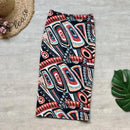 Fashion Midi Skirt For Women Flora Printed High Waist Pencil Skirt Female Causal Flower Bodycon Skirt With Slit