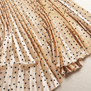Pleated Skirts Women Spring Autumn Skirt High Waist Print Midi Skirts Womens Velvet Skirt Maxi Long Skirts Femme Faldas Mujer