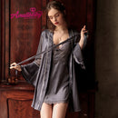 Camisola Sexy de Renda com Costas Abertas - Lingerie de Inverno