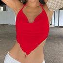 Conjunto Duas Peças Saia Plissada e Regata - Estilo Y2K Praia
