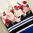 Fashion Midi Skirt For Women Flora Printed High Waist Pencil Skirt Female Causal Flower Bodycon Skirt With Slit
