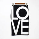 Fashion Midi Skirt For Women Flora Printed High Waist Pencil Skirt Female Causal Flower Bodycon Skirt With Slit