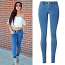 Stretch Jeans Low Waist Women Tight Skinny Denim Pants Buttock Push Up Leggings Female Pull On Pencil Trousers Bodycon Jeggings