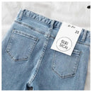High waist Jeans 38 Women's Spring Autumn New Slim Skinny Pants Casual Women Denim Trousers Black Female Stretch Pencil Jeans