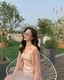 Cardigan Women Long Sleeve Crop Tops Solid Summer Thin Sun-proof Loose Outwear V-neck Knitted Korean Style Girls Elegant Lovely
