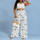 Wide Leg Pants for Women Work Business Casual Flowy High Waisted Dressy Pants Trousers Office with Pocket