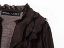 Women Shirt 2025 New Fashion Autumn Long Sleeve Layered Decorative Blouse for Women Casual Chic V-neck Ladies Top