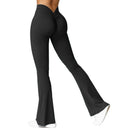 Yoga Flare Pants Women Sexy V-Cut Waist Butt Liftting Fitness Leggings Comfort Gym Running Fashion High Waist Slim Leggings