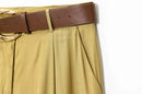 High Waist Wide Leg Pants for Women Fashion Belted Front Darts Side Pockets Female Trousers