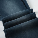 Flare Pants Jeans Women Embroidery Boot Cut Low Waist Washed Distressed Pockets Floor Length Streetwear 2025 Denim Trousers