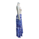Women Skirt Long Skirts A Line Print Floral High Waist Y2k Streetwear Maxi Casual Loose Pleated Elegant Beach Party Beach 2025