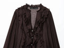 Women Shirt 2025 New Fashion Autumn Long Sleeve Layered Decorative Blouse for Women Casual Chic V-neck Ladies Top
