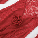 Sexy Spaghetti Strap Backless Floral Lace Dress Women Night Club Party See Through Tassel Prom Long Dresses Vestidos De Fiesta