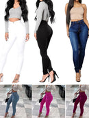 Skinny Jeans Women Pencil Pants Super Stretch Denim Sexy Slim Women Fashion Fashion Waist Retro Commuter