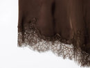 Vestido Mini Feminino Preto de Cetim com Renda e Alças - Sexy Costas Abertas Assimétrico Festa Noite