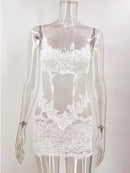 Vestido Mini Tie-Dye com Alças Finas e Babado - Verão Boho
