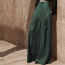 Wide Leg Pants Women Full Length High Waist Baggy Casual Solid Minimalist Pantalones De Mujer Thin Elegant Ropa Vintage Ladies
