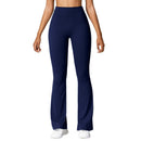 Yoga Flare Pants Women Sexy V-Cut Waist Butt Liftting Fitness Leggings Comfort Gym Running Fashion High Waist Slim Leggings