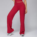 Yoga Pants Flare Leggings Women High Waist Wide Leg Pants Gym Women Fitness Sports Flared Pant Dance Trousers Women shaped Hip
