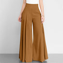 Fashion High Waist Wide Leg Pants for Women Elegant Casual Office Solid Loose Long Pant New Spring Autumn Womens Clothing