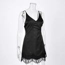 Vestido Mini Xadrez com Suspensório e Saia Plissada - Estilo Japonês Kawaii