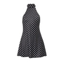 Vestido Mini Assimétrico com Babado e Estampa Floral - Verão Feminino