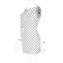 Vestido Mini Feminino Vintage com Poa e Amarrão - Tomara que Caia Sexy Verão Festa