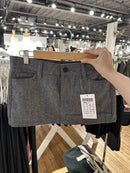 Saia Jeans Feminina Mini Vintage Americana com Cintura Alta - Casual Streetwear