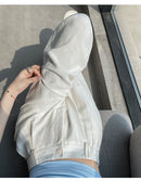 Cotton and Linen Women's Wide Leg Full Pants High Waist Summer Female Elegant Minimalism Straight Loose Trousers 2026 Autumn