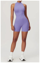 Macacão Feminino Fitness Slim sem Manga - Esportivo Casual