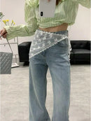 2025 HOT SALE! Y2K Women Lace Tulle Bandage Skirt Stacked Lace Half Skirt Layering Small Butt Curtain Flower Triangle Hair Scarf
