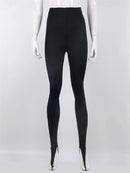 Korean Fashion Winter Black High Waisted Skinny Y2K Women Pants Sexy Glitter Casual Club 2022 Leggings Pants Long
