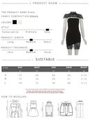 Vestido Mini Bodycon Feminino com Renda e Xale Gola Alta - Sexy Costas Abertas Festa Clube