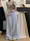 Women's High Waist Wide Leg Pants Casual Loose Flowy Trousers