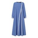 Women's Long Sleeve Lace Robe, Ramadan, Islamic, Arab, Muslim, Bohemian, Luxury Fashion, Spring Vest
