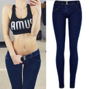 Stretch Jeans Low Waist Women Tight Skinny Denim Pants Buttock Push Up Leggings Female Pull On Pencil Trousers Bodycon Jeggings