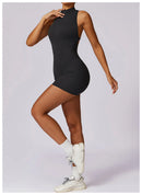 Macacão Feminino Fitness Slim sem Manga - Esportivo Casual