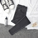 High Waist Slim Fit Women's Jeans Elasticity Pencil Nine Point Pants Spring Autumn Fashion Stylish Casual Comfortable