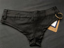 Short Jeans Feminino Mini Skinny com Cintura Baixa - Praia Festa