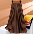 Fashion Elegant Pleated Skirt for Women Faldas Vintage Saias Party Goth Skirts Ropa Mujer Casual Jupe Femme Harajuku Streetwear
