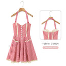 Vestido Feminino Branco com Renda Bordada e Halter - Sem Manga Costas Abertas Sexy Linha A Festa 2025