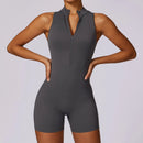 Macacão Feminino Fitness Slim sem Manga - Esportivo Casual