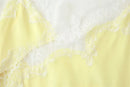 Vestido Mini Feminino com Renda e Alças Finas - Irregular Costas Abertas Fenda Sexy Festa