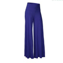 Womens Plus Size High Waist Suit Pants for Women Maxi Long Pants Solid Color Office Lady Loose Stretch Pleated Casual Trousers