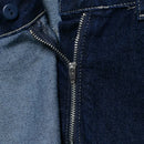 Women Casual Navy Blue Denim Shorts Set V-neck Short Sleeves Cropped Shirt High Waist Solid Color Shorts Skirt Female Suits