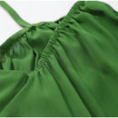 Vestido Longo Feminino com Manga Longa em Mesh e Renda - Sexy Praia Férias 2025