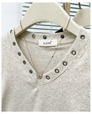 Women's V-Neck Rivet Detail Ruched Short Sleeve T-shirt Casual Slim Fit Crop Top