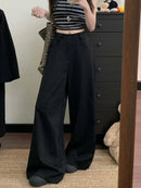 Women's High Waist Wide Leg Pants Casual Loose Flowy Trousers